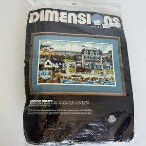 1989 Dimensions Needlepoint Kit Nantucket Breeze #2359 By Charles Wysocki